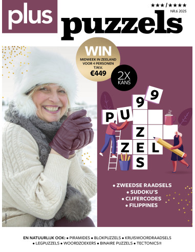 Plus puzzels nr 6 - december 2025
