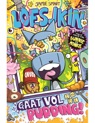 Loesjkin gaat vol in de pudding!