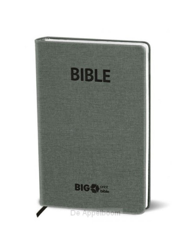 Engelse luxe groot letter bijbel NIV