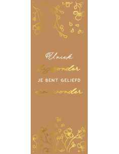 Boekenlegger Uniek, bijzonder