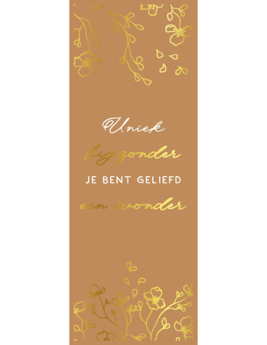 Boekenlegger Uniek, bijzonder