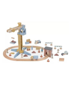 Kraanset met treinbaan