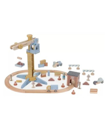 Kraanset met treinbaan