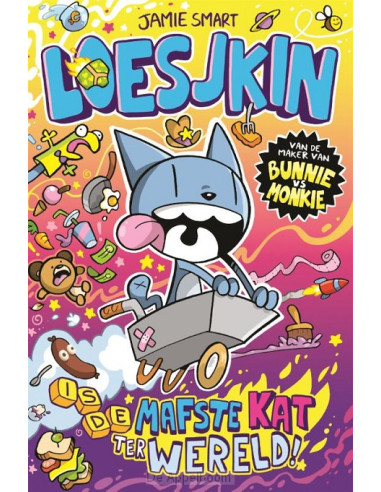 Loesjkin is de mafste kat ter wereld!