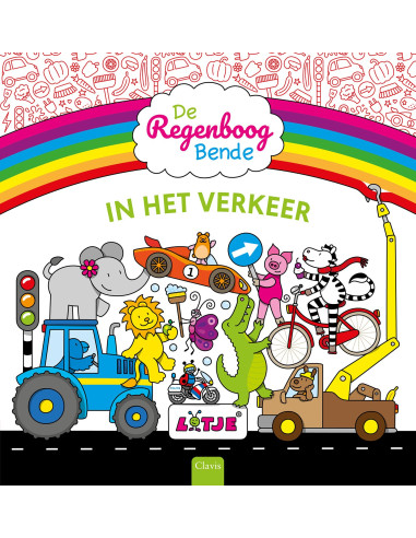 De Regenboogbende in het verkeer