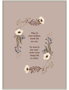 Waar jij moet loslaten,...