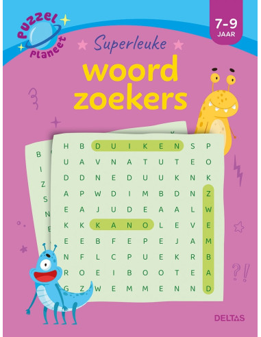 Puzzelplaneet - Superleuke woordzoekers