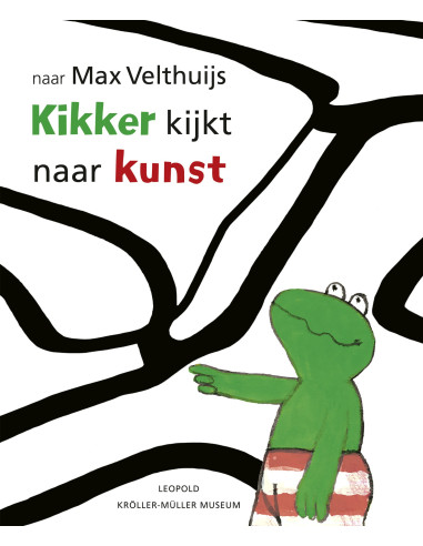 Kikker kijkt naar kunst
