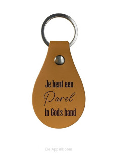 Sleutelhanger oker Je bent...