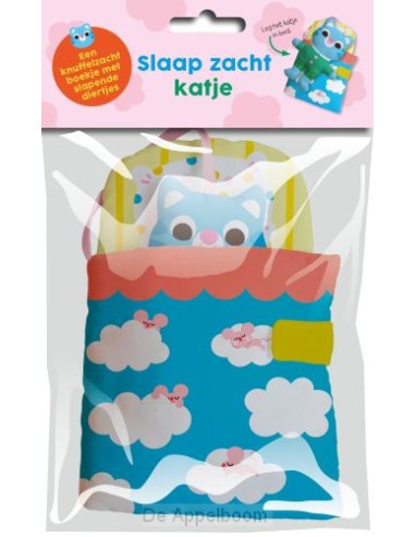 Slaap lekker! Linnenboek met diertje om