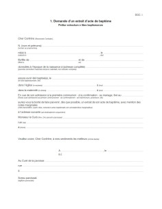 Demande d'un extrait de...