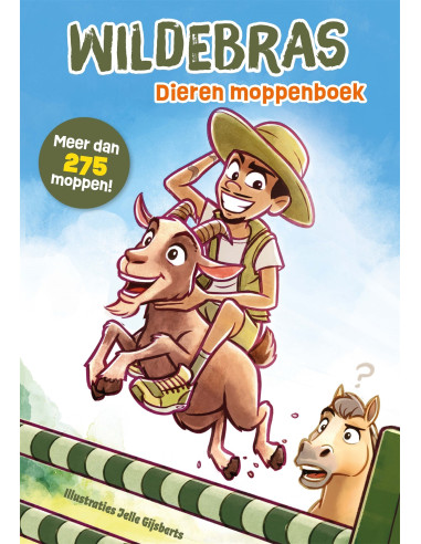 Wildebras - dierenmoppenboek