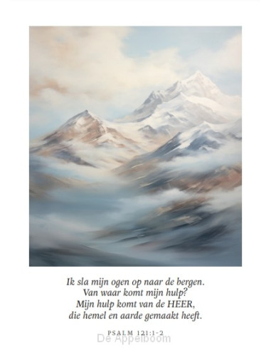 Poster A4 Ik sla mijn ogen op