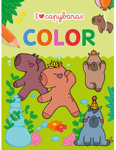 I love Capybaras Color...