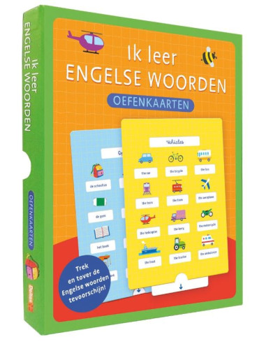 Ik leer Engelse woorden - oefenkaarten