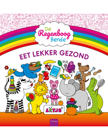 De Regenboogbende eet lekker gezond