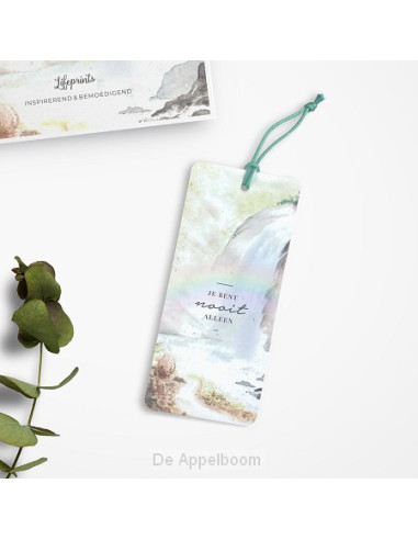 Luxe Boekenlegger Je bent nooit alleen