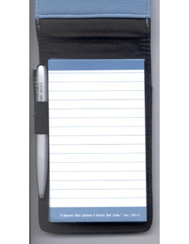 Deluxe Pocket Notepad Light Blue