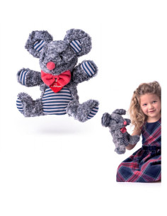 Handpop muis Ticky 20 cm