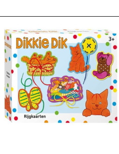 Dikkie Dik rijgkaarten
