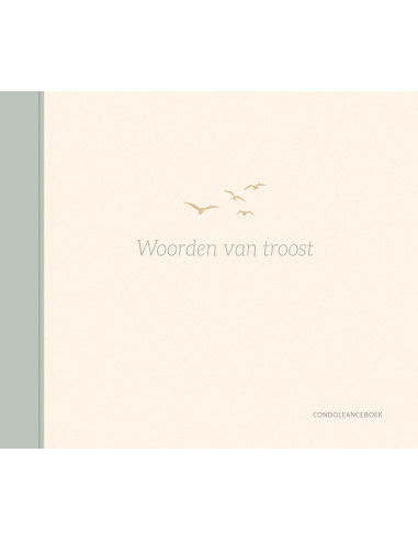 Woorden van troost - condoleanceboek