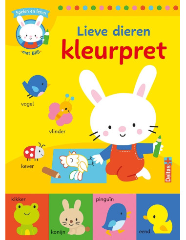 Lieve dieren kleurpret - Spelen en leren