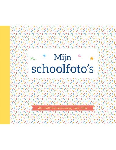 Mijn schoolfoto's Album (confetti)