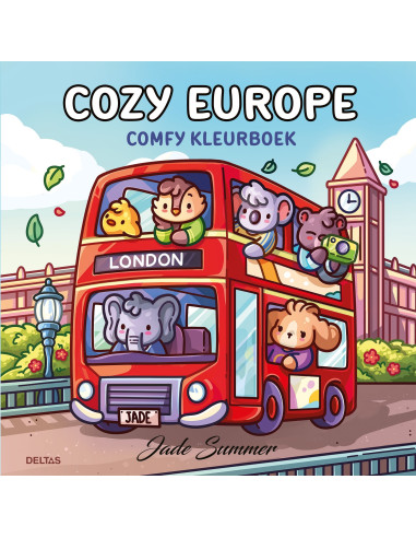 Cozy Europe - Comfy kleurboek Jade Summe