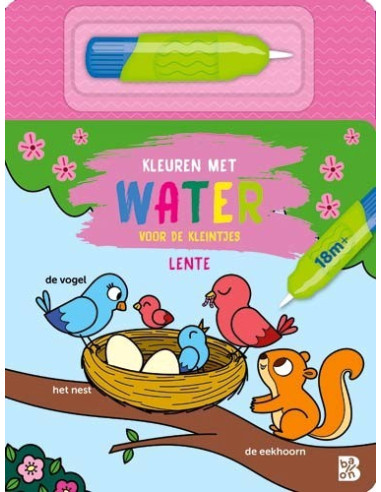 Kleuren met water voor de kleintjes: Len