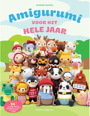 Een jaar vol met amigurumi vriendjes