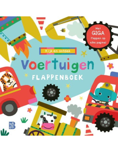 Kijk en ontdek: Voertuigen flappenboek