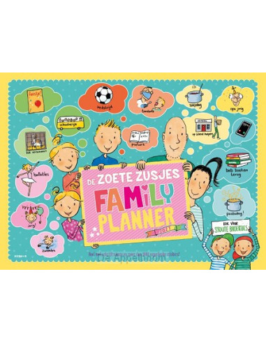 Zoete Zusjes family planner 2027