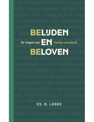 Belijden en beloven