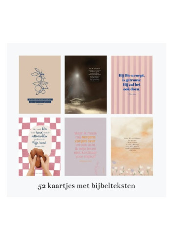 52 bijbelkaartenset 2025