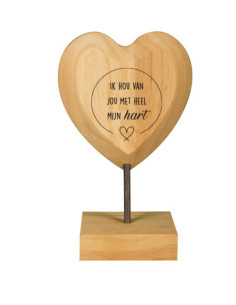 Wooden hearts - Ik hou van jou