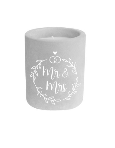 candle - Mr. & Mrs.