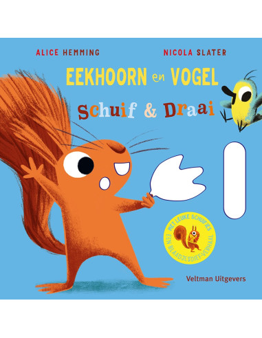 Eekhoorn en Vogel - schuif & draai