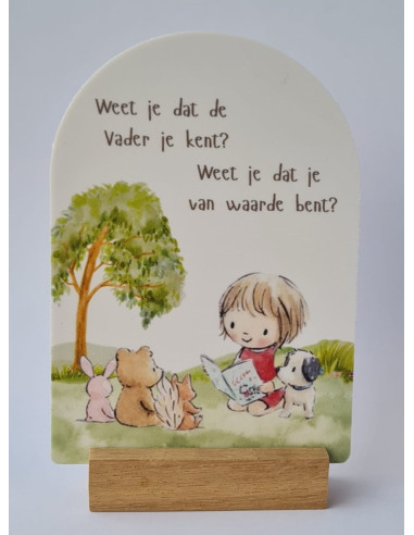 Boog voo jou. weet je dat de vaderje ken