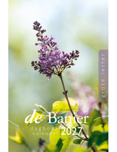 Banier dagboekkalender 2027 Grote letter