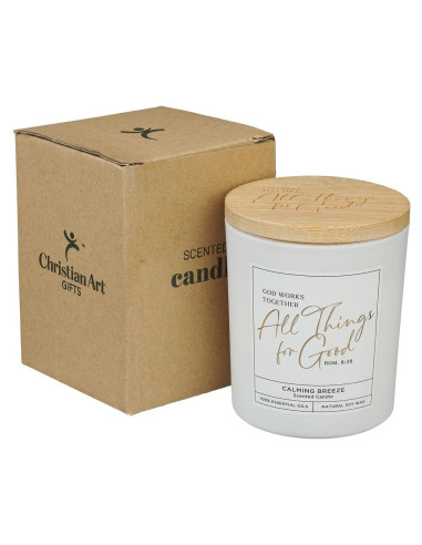 G l a s s C a n d l e w / B a m b oo Lid