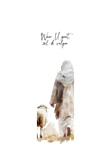 Waar U gaat zal ik volgen Boekenlegger