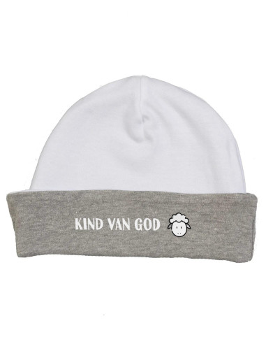 Kind van God Schaapje babymutsje