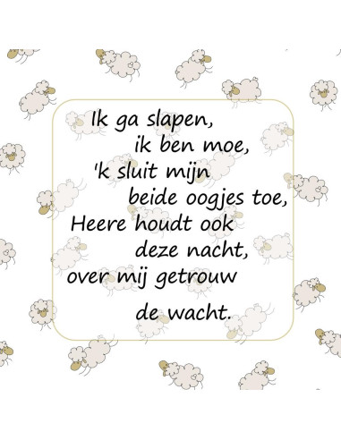 Ik ga slapen, ik ben moe