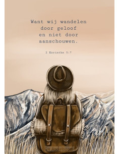 Kaartje A7 Want wij...