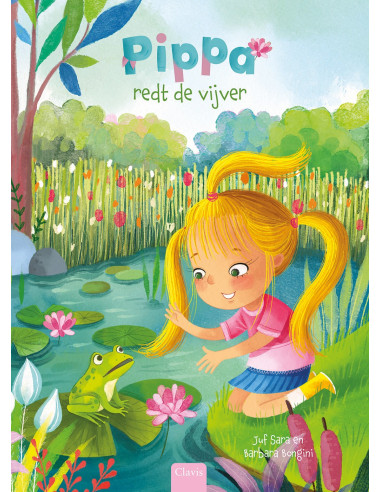 Pippa redt de vijver