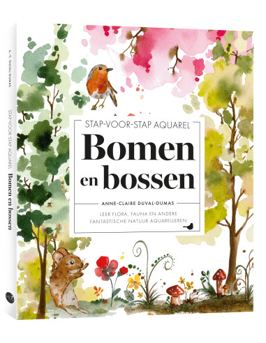 Stap-voor-stap-aquarel: Bomen en bossen