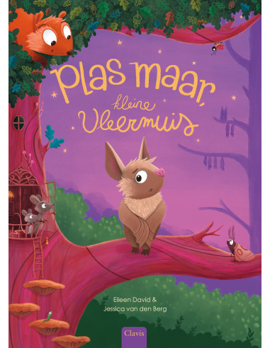 Plas maar, kleine vleermuis