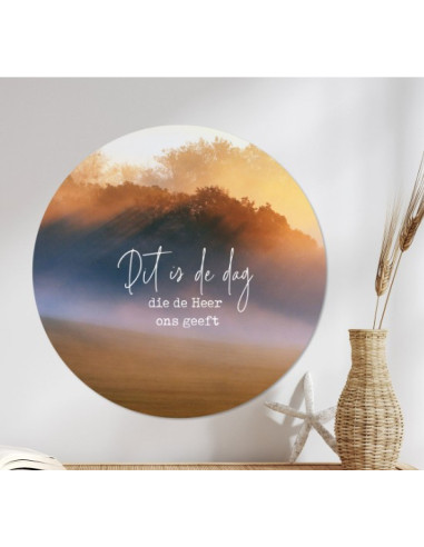 Muurcirkel dit is de dag