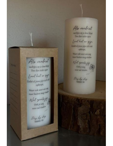 Stompkaars als verdriet (vlinder)