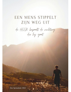 Een mens stippelt